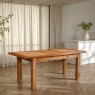 Arundel Light Oak Dining Table With 1 Extension 120-153 X 80