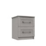 H Collection Avebury 2 Drawer Bedside