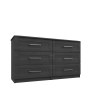 H Collection Avebury 3 Drawer Double Chest