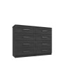 H Collection Avebury 4 Drawer Double Chest