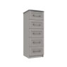 H Collection Avebury 5 Drawer Tallboy