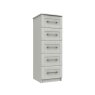H Collection Avebury 5 Drawer Tallboy