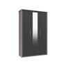 Foxbury Tall 3 Door Robe with Mirror Foxbury Tall 3 Door Robe with Mirror