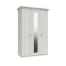 H Collection Horton 3 Door Robe with Mirror