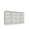 H Collection Horton 3 Drawer Double Chest