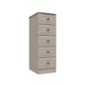 H Collection Horton 5 Drawer Tallboy