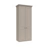 H Collection Horton Tall 2 Door Robe