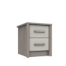 H Collection Foxbury 2 Drawer Bedside