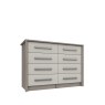 H Collection Foxbury 4 Drawer Double Chest