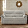 G Plan G Plan Seattle 2.5 Seater Sofa with Show Wood in Fabric