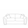 H Collection Madrid 3 Seater sofa in Fabric