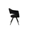 Baker Furniture Jasmine Black Arm Chair Pair