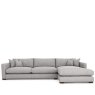 Whitemeadow Maple Large Chaise Fibre RHF