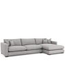 Whitemeadow Maple Large Chaise Fibre RHF
