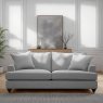 Hoxton Large Two Seater Sofa with Two Scatters in Fabric