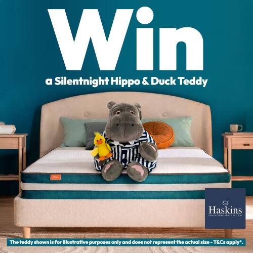 🦛✨ WIN a Silentnight Hippo Teddy! ✨🦛 One lucky winner will have the chance to take home thi...